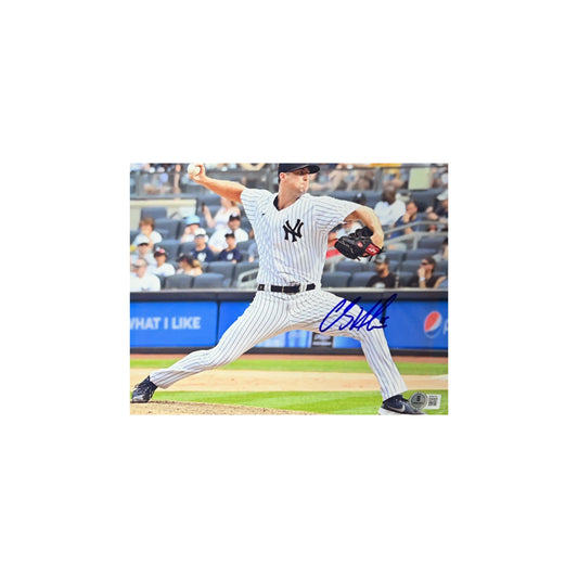 Clay Holmes Autographed New York Yankees 9x11 Beckett