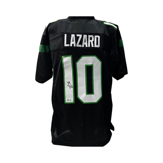 Allen Lazard Autographed New. York Jets Black Jersey Beckett