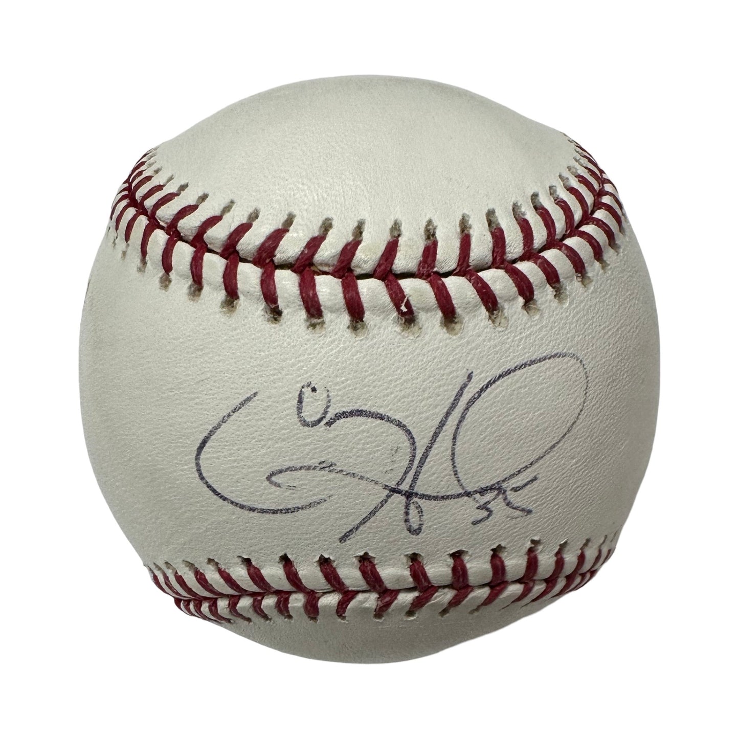 Cole Hamels Autographed Philadelphia Phillies OMLB JSA