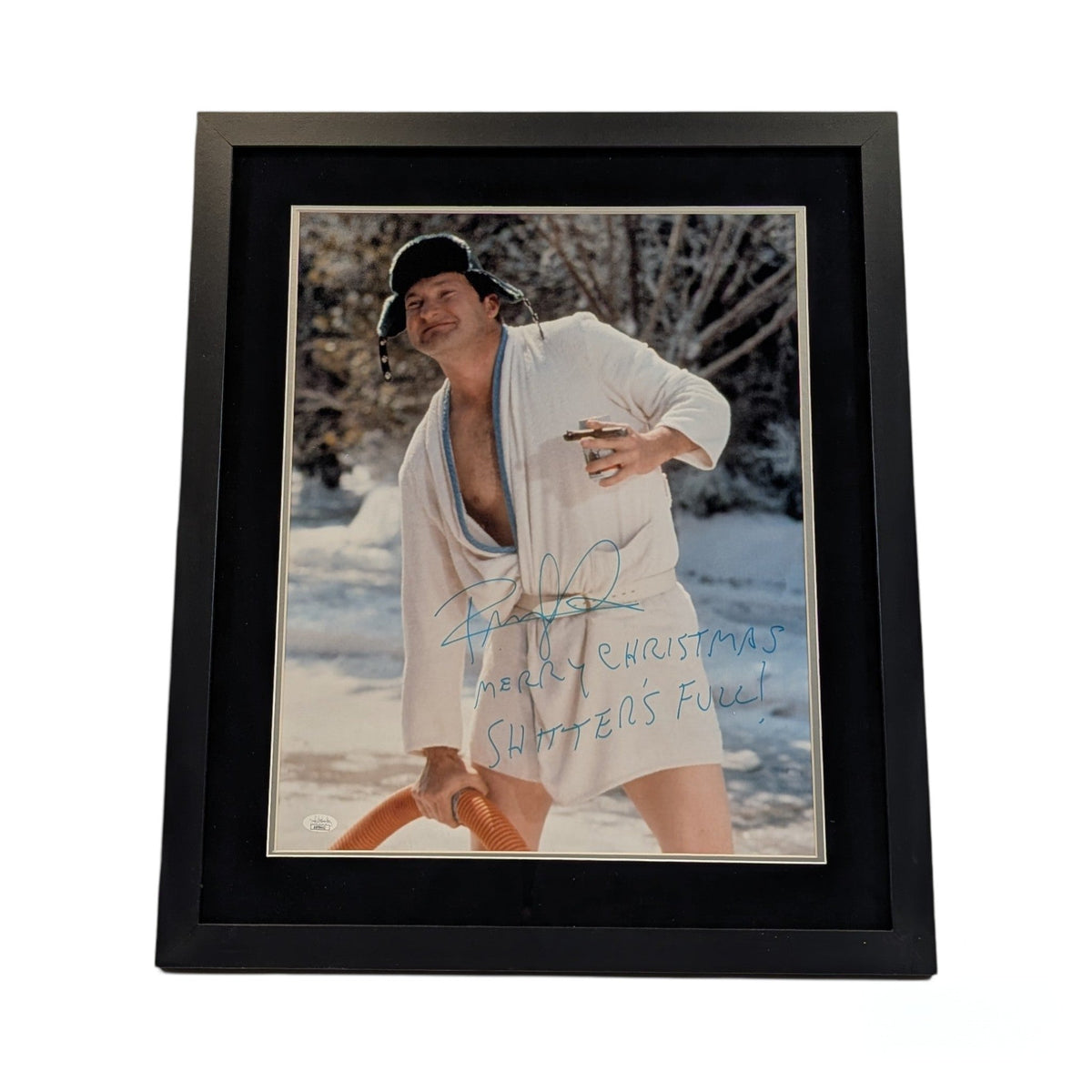 Randy Quaid Autographed Framed 16x20 Christmas Vacation Shi**ers Full JSA