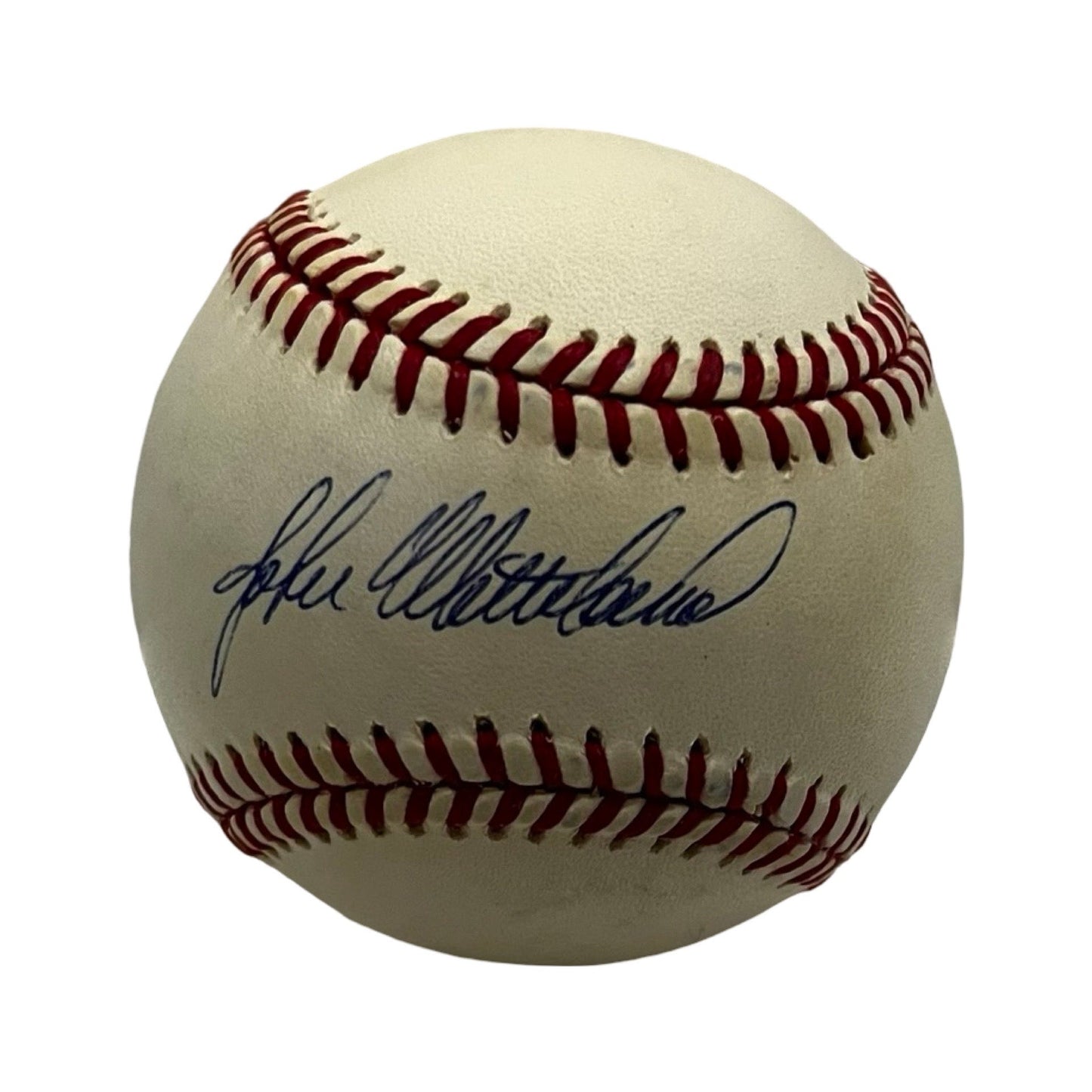 John Wetteland Autographed 1996 World Series Logo Ball JSA