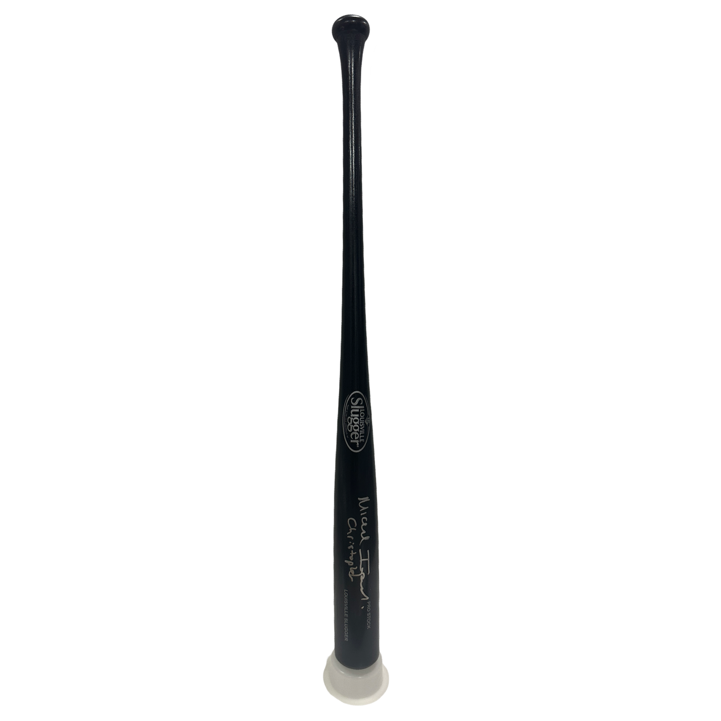 Michael Imperioli Autographed The Sopranos Bat Inscribed "Christopher" JSA