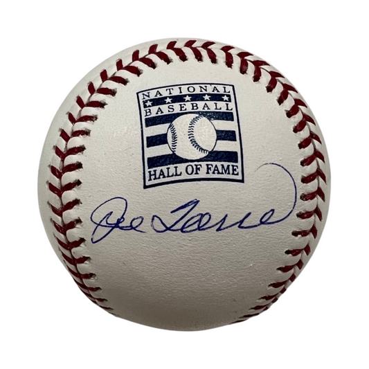 Joe Torre Autographed New York Yankees HOF Logo Baseball JSA