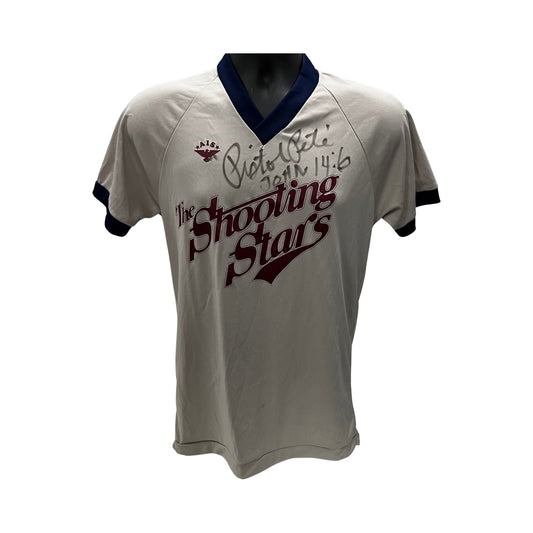 Pete Maravich Autographed Shooting Shirt JSA