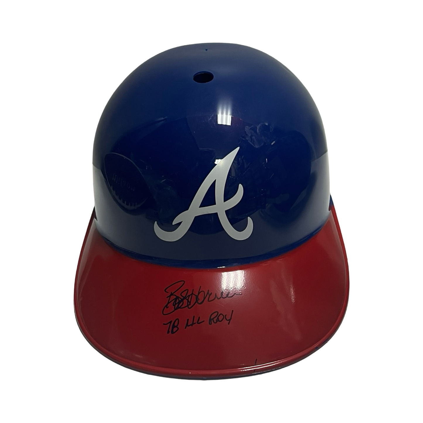Bob Horner Autographed Atlanta Braves Replica Batting Helmet "78 NL ROY" Inscription Schwartz
