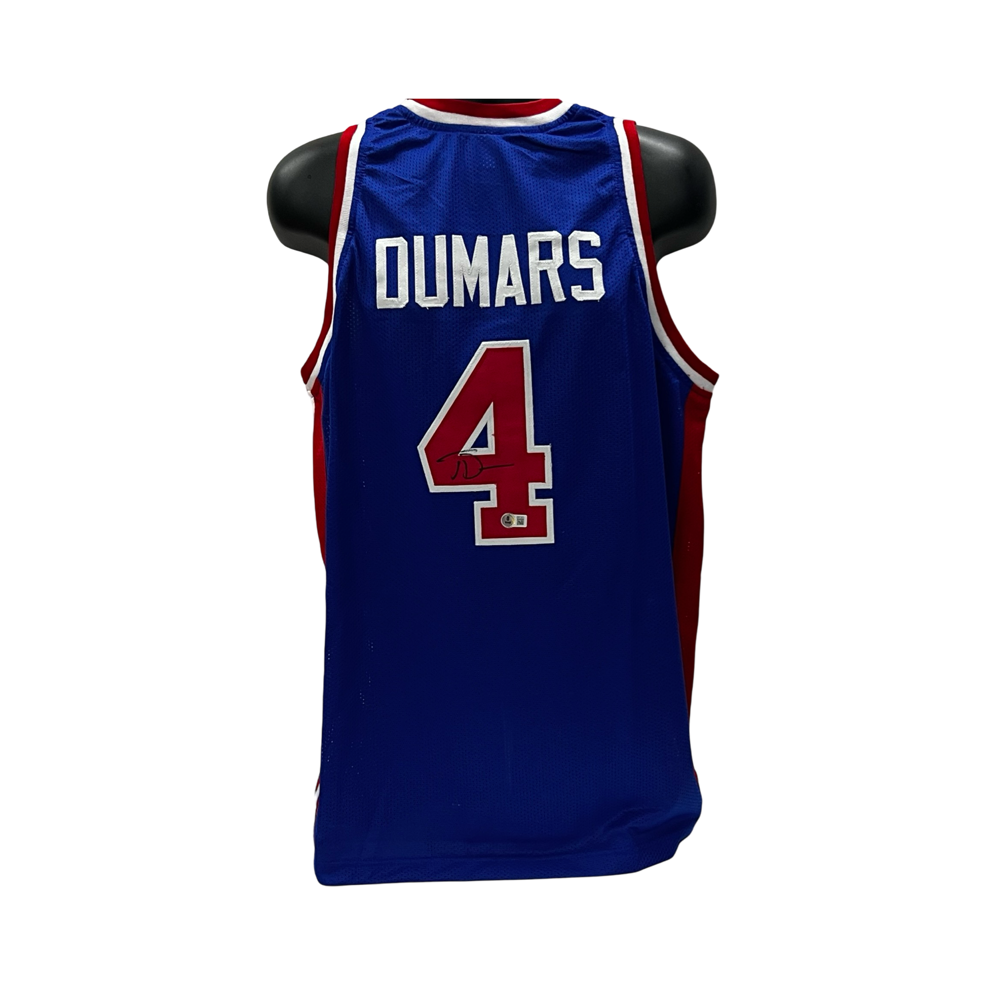 Joe Dumars 2024 Autographed Detroit Pistons Jersey