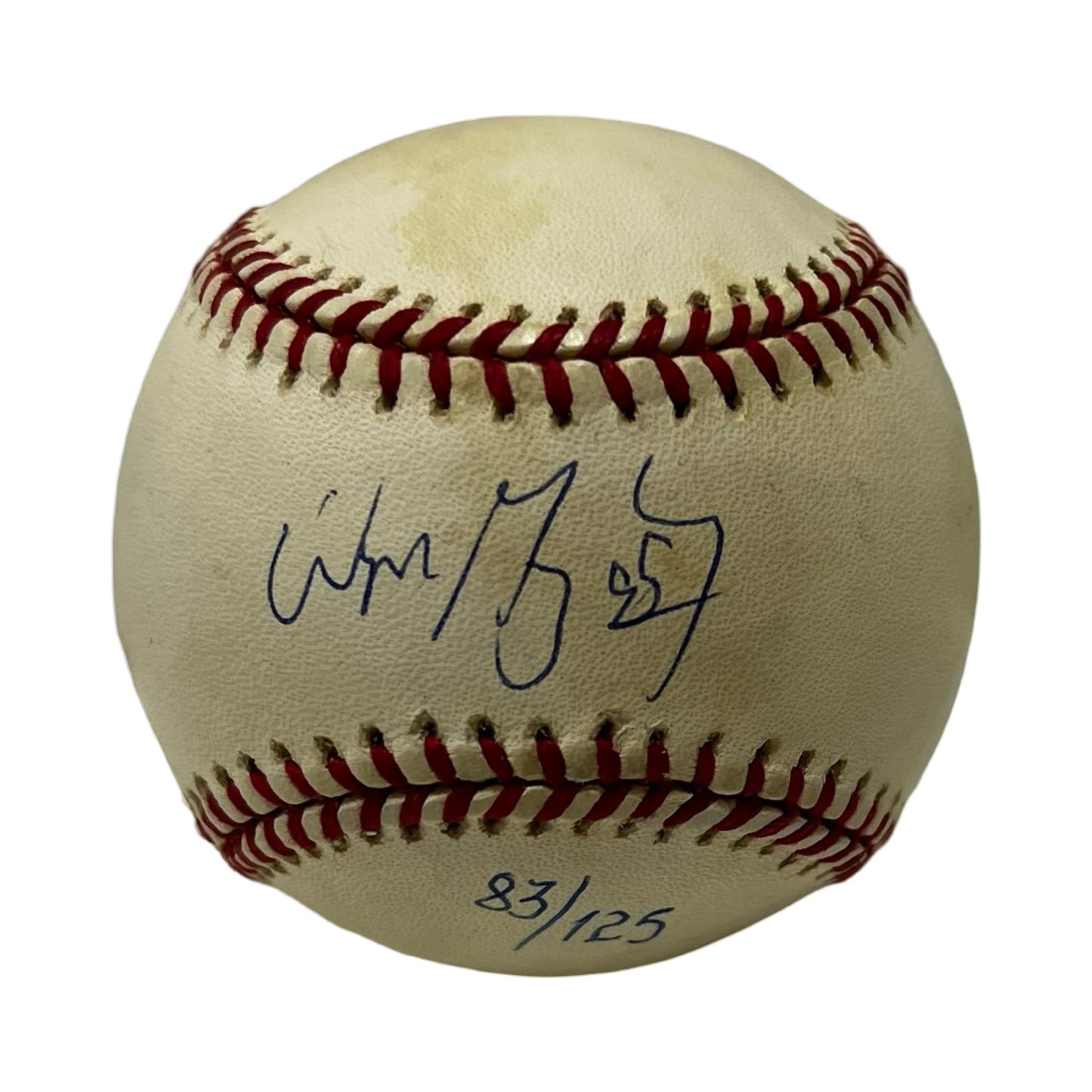 Wayne Gretzky Autographed New York Rangers Official National League Baseball Upper Deck