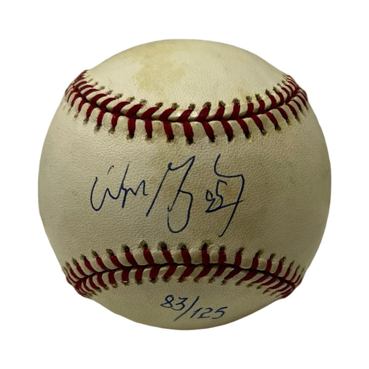 Wayne Gretzky Autographed New York Rangers Official National League Baseball Upper Deck