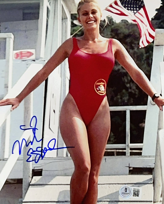 Nicole Eggert Autographed Baywatch 8x10 Beckett
