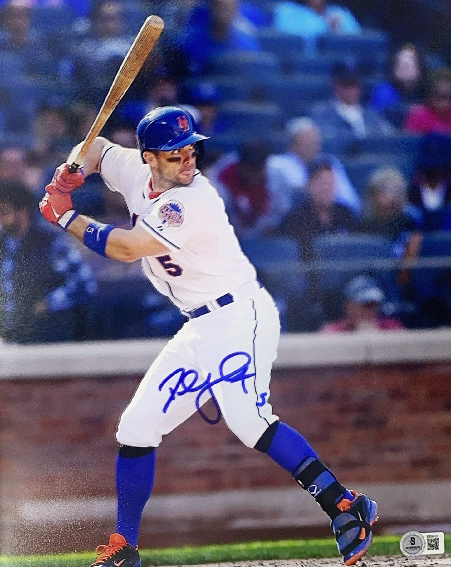 David Wright Autographed New York Mets Load 11x14 Photo Beckett