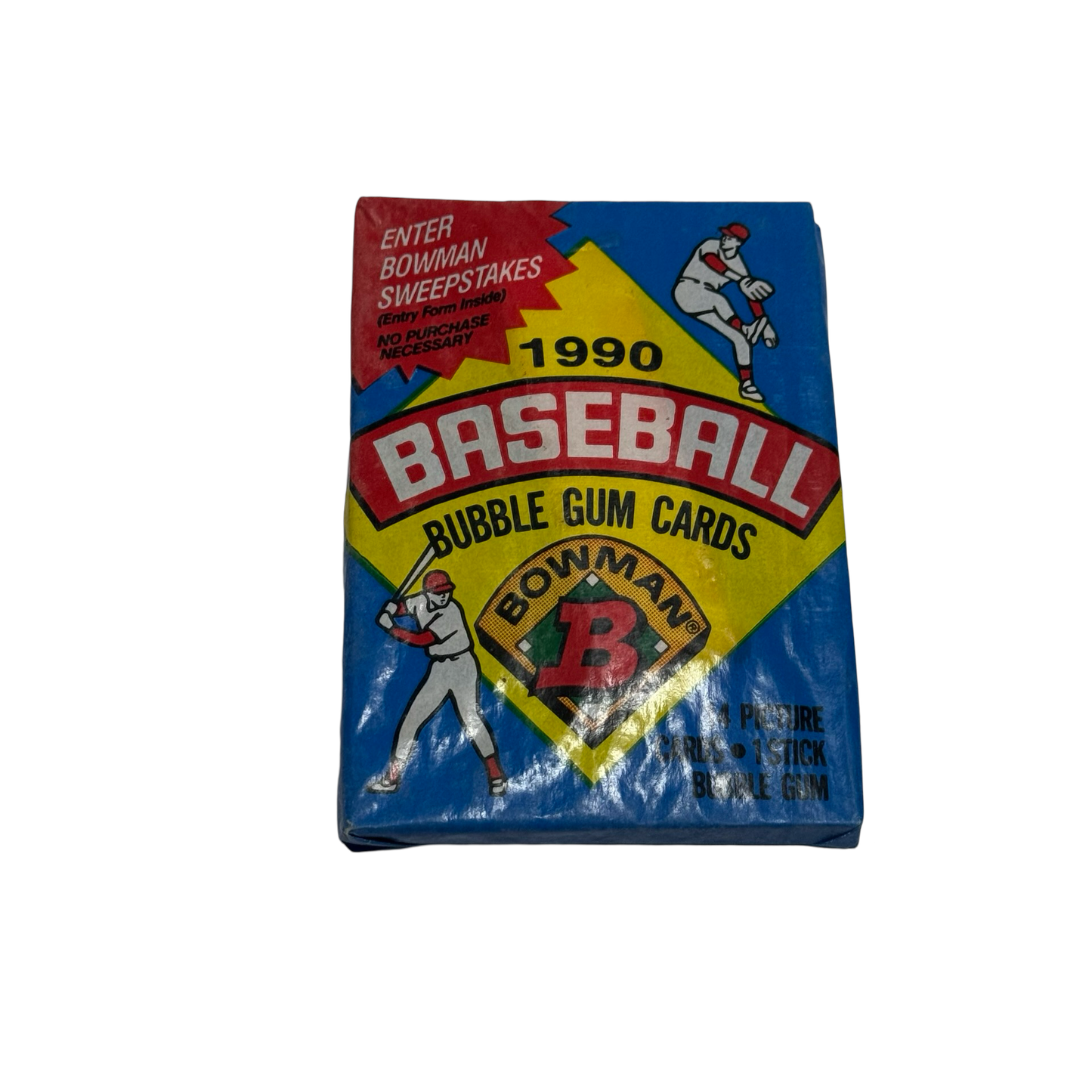 1990 Bowman Baseball Bubble Gum Retail Pack
