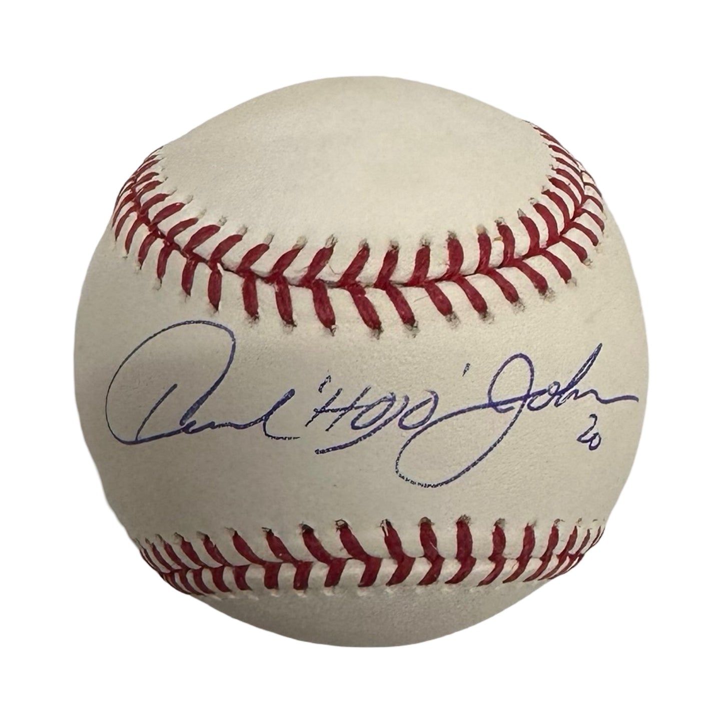 Howard Johnson Autographed OMLB Inscribed Hojo Beckett