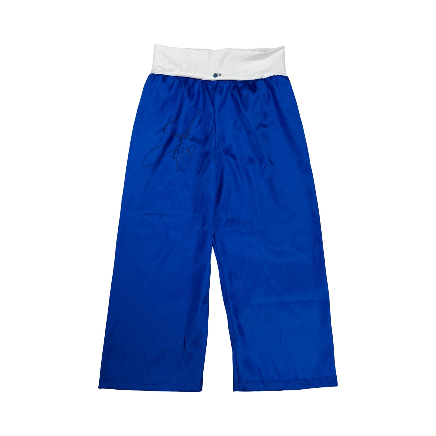 Sabu Autographed WWE ECW Blue Wrestling Pants Beckett