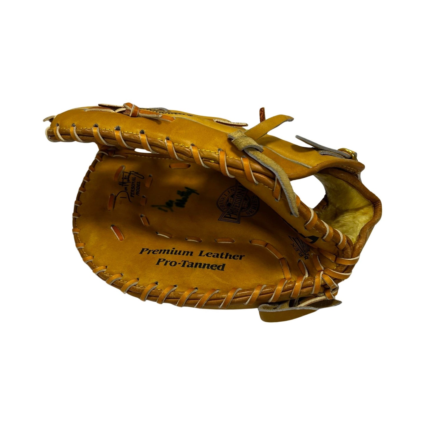 Don Mattingly Autographed New York Yankees Tan Game Model Glove Beckett