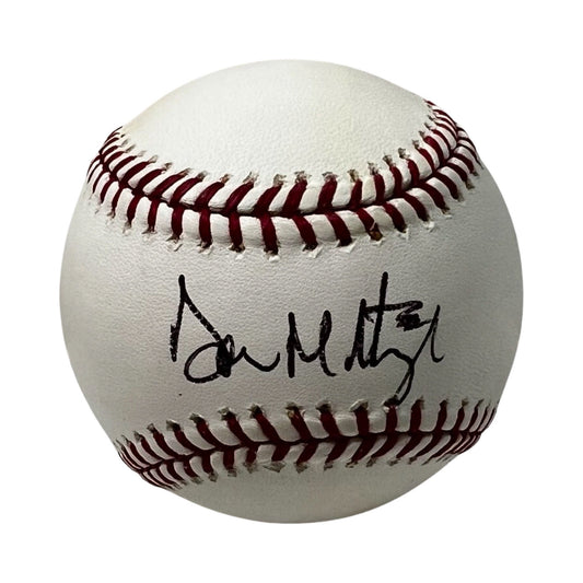 Don Mattingly Autographed OMLB Black Ink Steiner CX