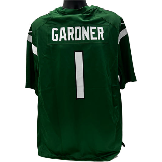 Sauce Gardner Unsigned New York Jets Jets Nike Jersey Size XL