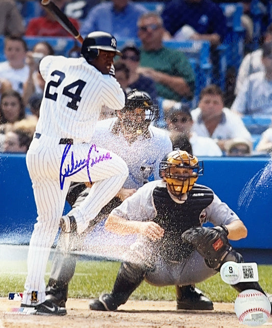Rueben Sierra Autographed New York Yankees 8x10 Beckett