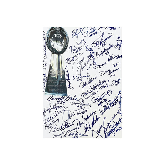 1966 Green Bay Packers Autographed Team Signed 11x15 JSA