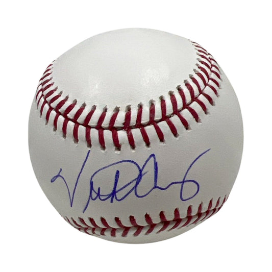 Victor Cruz Autographed New York Giants OMLB JSA