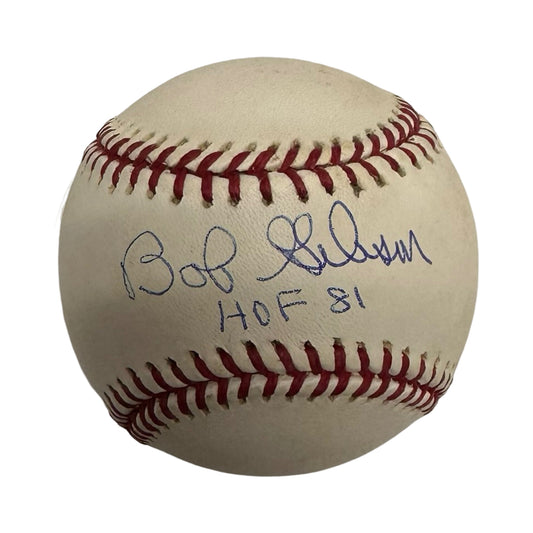 Bob Gibson Autographed ONL " HOF 81" Inscription Beckett