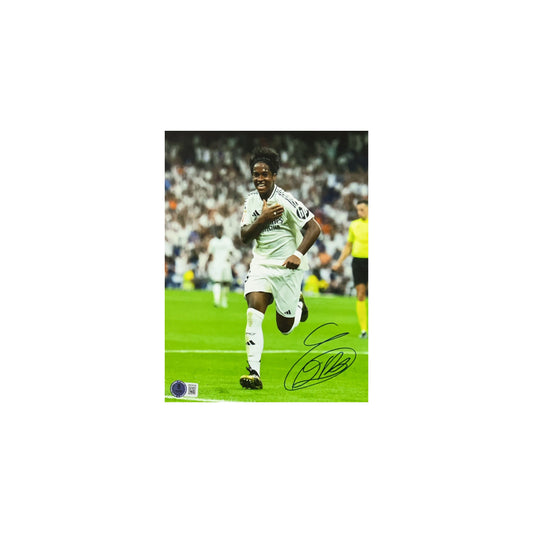Endrick Moreira Autographed Real Madrid 8x10 Beckett