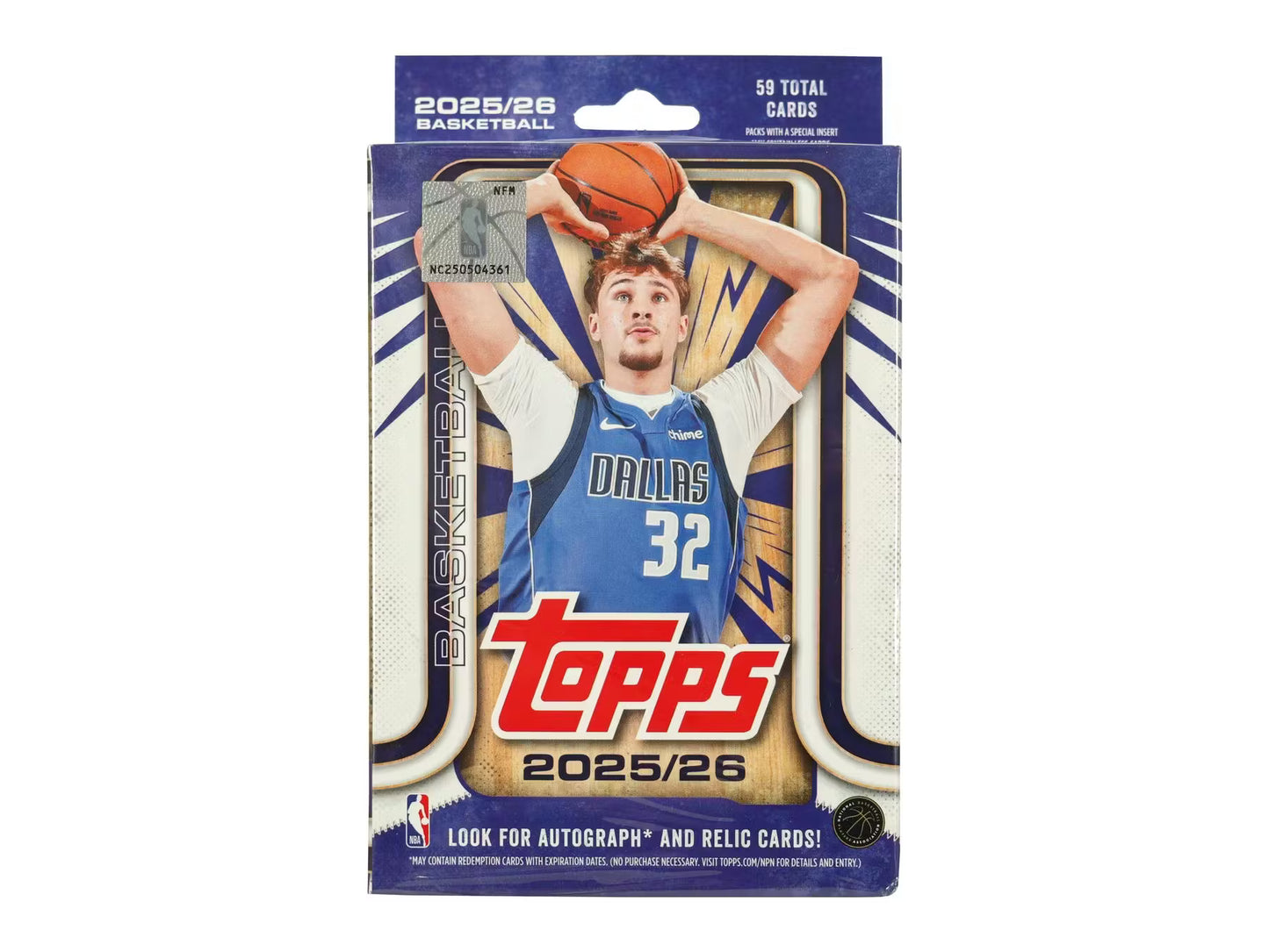 2025-26 Topps NBA Basketball Hanger Box