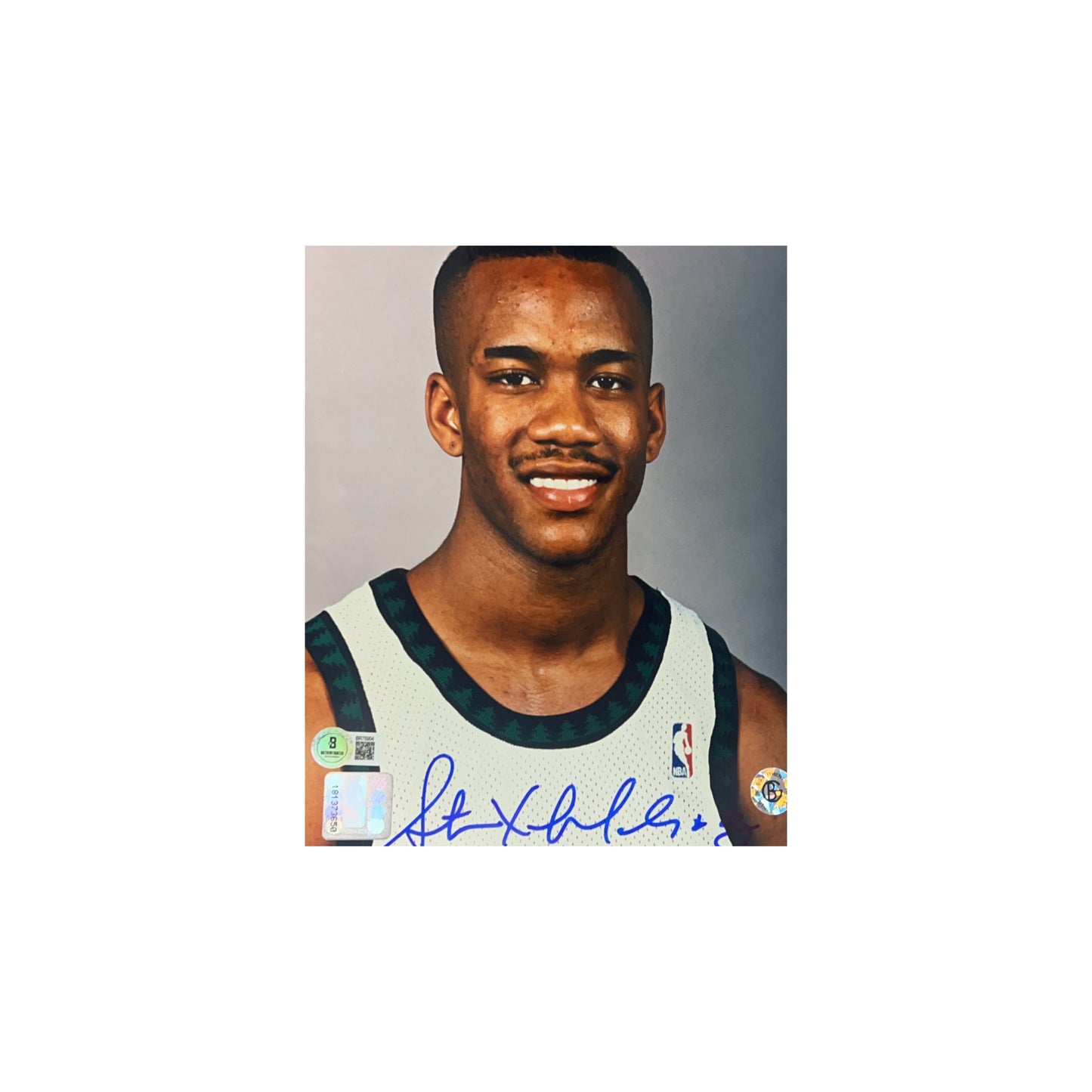 Stephon Marbury Autographed Minnesota Timberwolves Headshot 8x10 Beckett