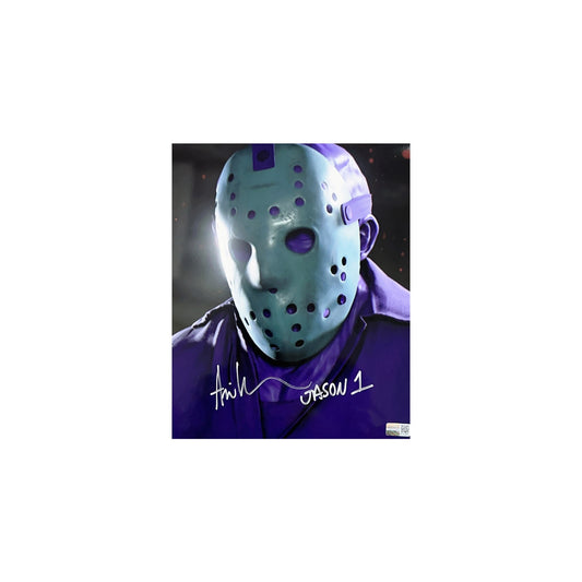Ari Lehman Autographed Friday The 13th Close Up 8x10 "Jason 1" Inscription Steiner CX