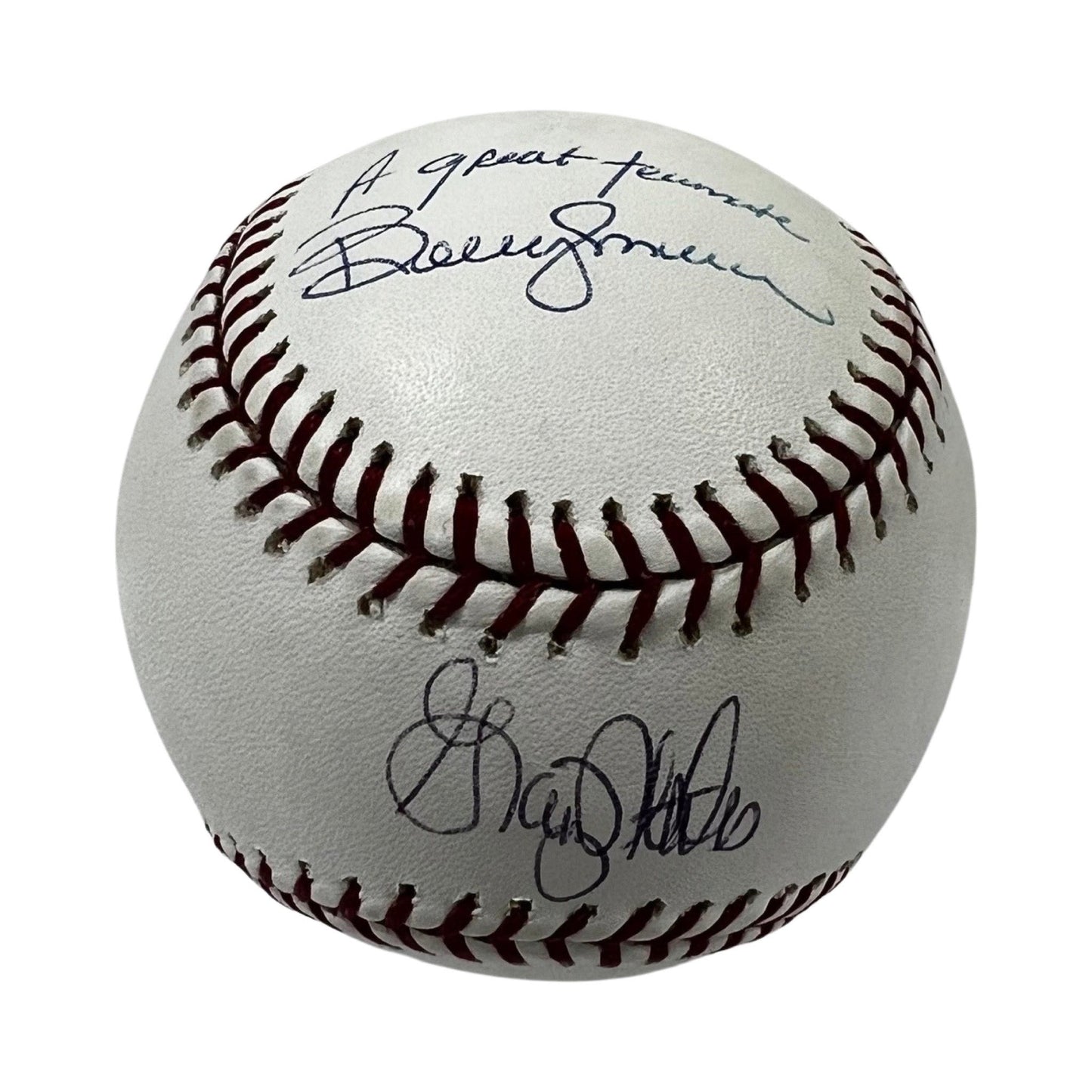 Bobby Murcer & Graig Nettles Autographed OMLB "A Great Teammate" Inscription Steiner