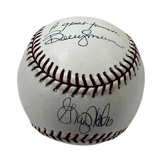Bobby Murcer & Graig Nettles Autographed OMLB "A Great Teammate" Inscription Steiner