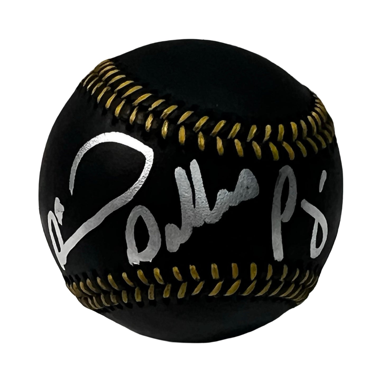 Diamond Dallas Page Autographed WWF/WCW Black Leather Baseball Beckett