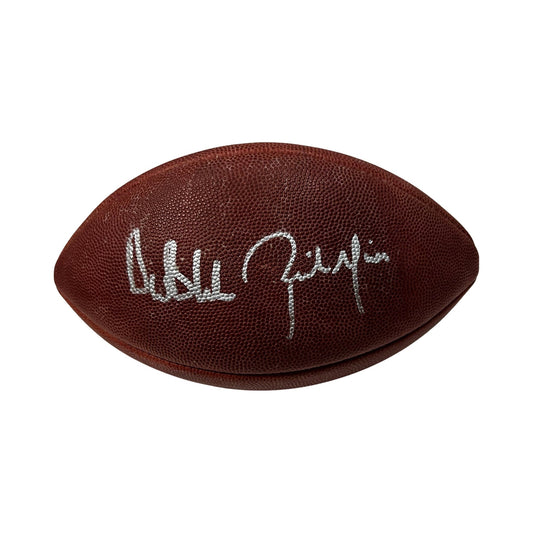 Drew Bledsoe & Rick Mirer Autographed Wilson Football JSA