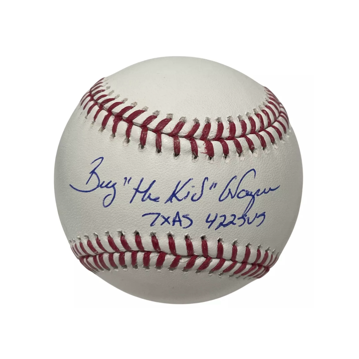 Billy Wagner Autographed OMLB "The Kid, 7x AS & 422 SVS" Inscription JSA
