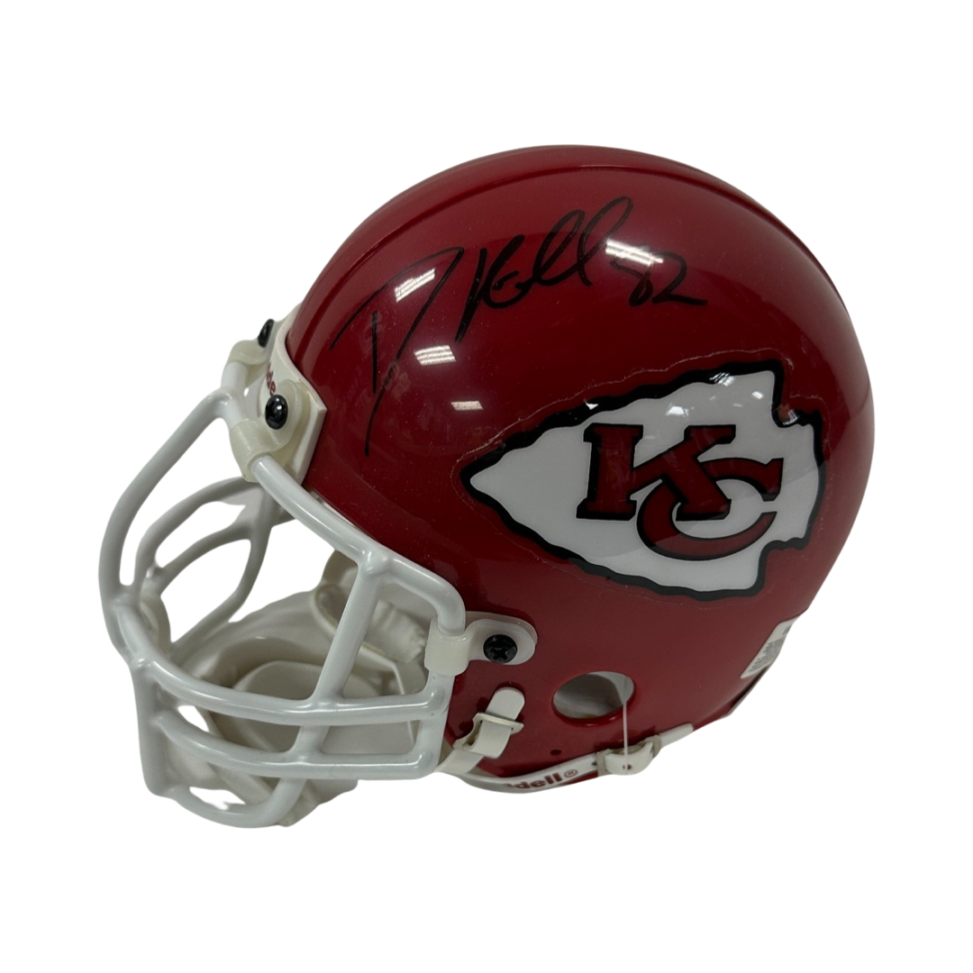 Dante Hall Autographed Kansas City Chiefs Speed Mini Helmet JSA
