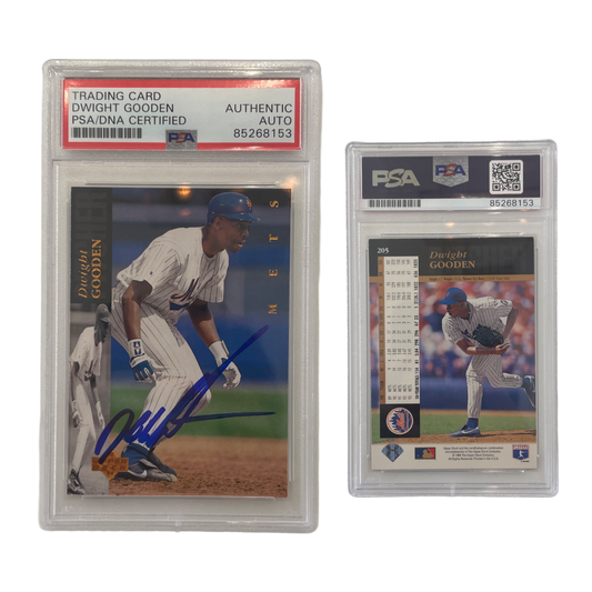 1994 Doc Gooden Upper Deck Baserunning #205 PSA Auto Authentic