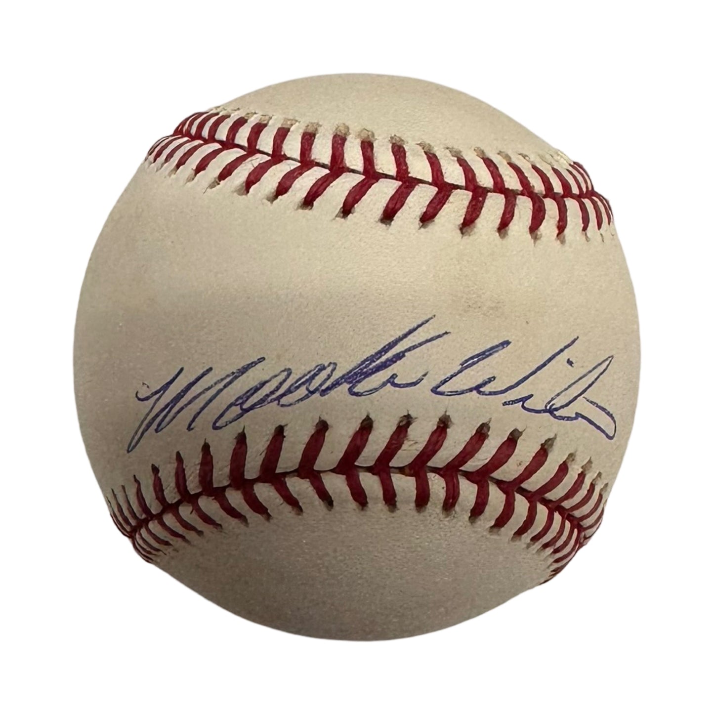 Mookie Wilson Autographed OMLB Beckett