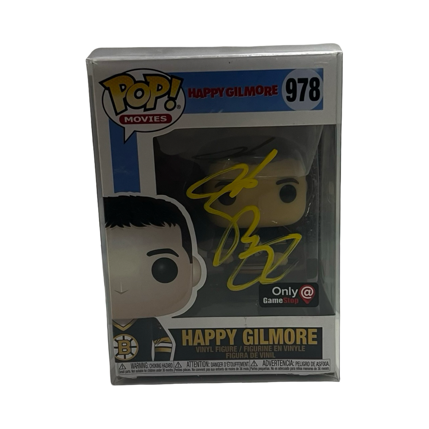 Adam Sandler Autographed Happy Gilmore Funko Pop JSA