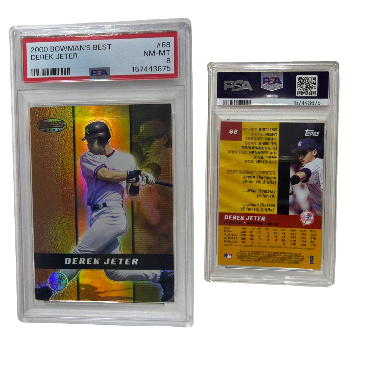 Derek Jeter 2000 Bowman’s Best NM-MT 8