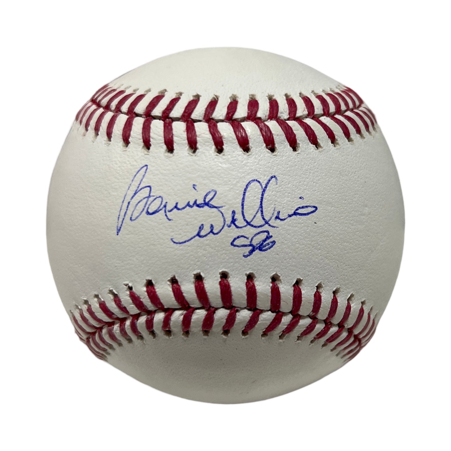 Bernie Williams Autographed New York Yankees OMLB Steiner CX