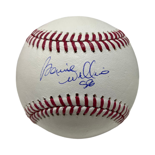 Bernie Williams Autographed New York Yankees OMLB Steiner CX
