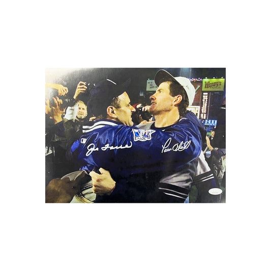 Paul O'Neill & Joe Torre Autographed New York Yankees 11x14 JSA - Unframed
