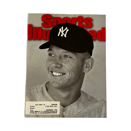 Mickey Mantle Sports Illustrated Magazine August 21st, 1995