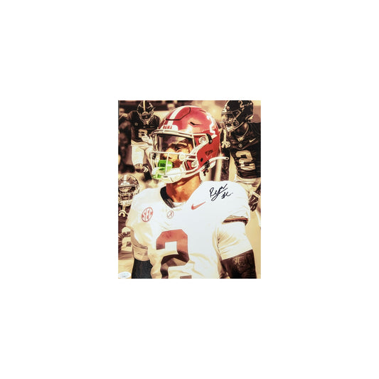 Ryan Williams Autographed Alabama Crimson Tide Edit 8x10 JSA