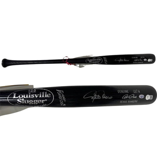Rafael Palmeiro Autographed Louisville Slugger Game Model Bat Beckett