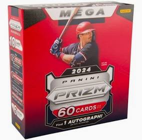2024 MLB Baseball Panini Prizm - Mega Box