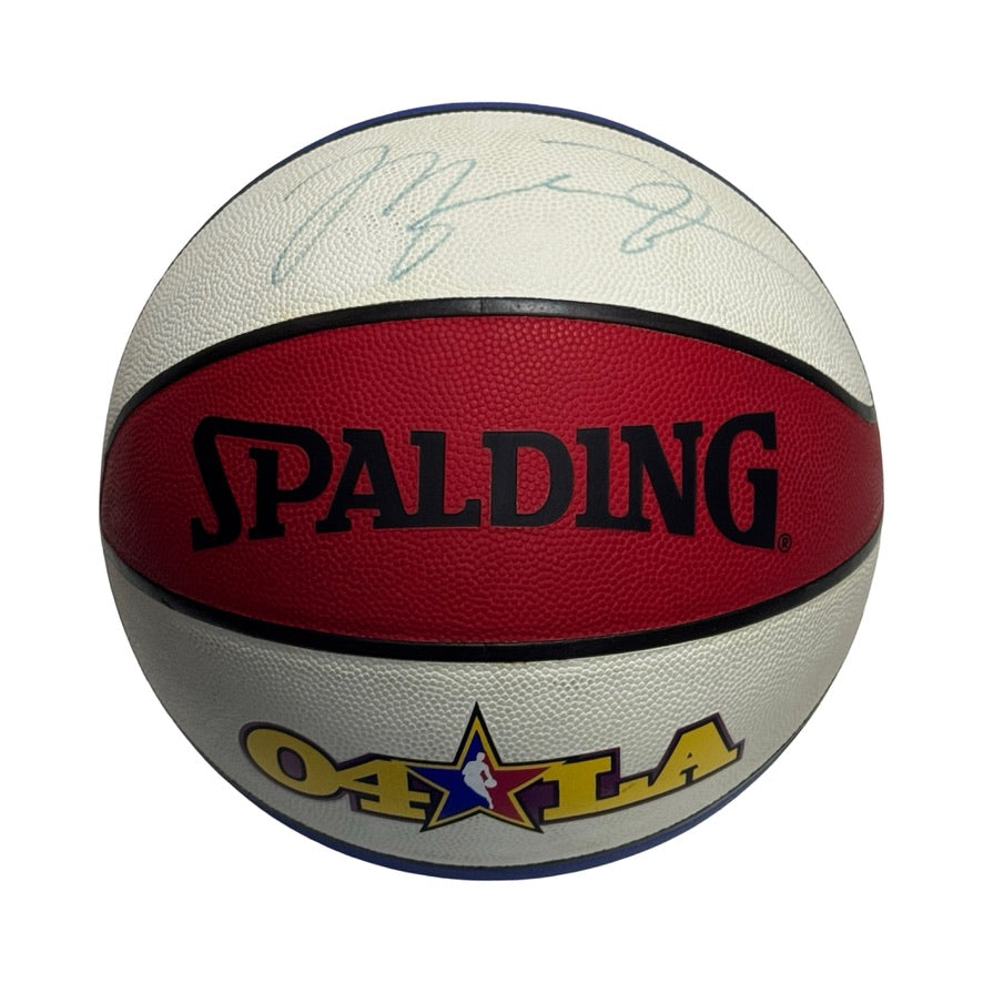 Michael Jordan Autographed Spalding NBA All Star Game Basketball PSA