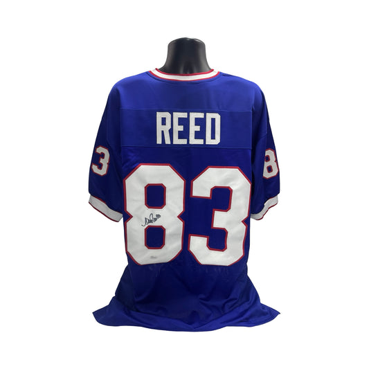 Andre Reed Autographed Buffalo Bills Blue Jersey JSA