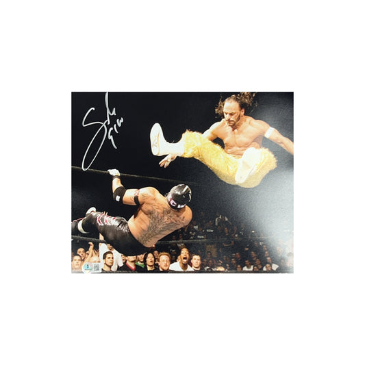 Sabu Autographed WWE ECW Leg Drop 11x14 Beckett