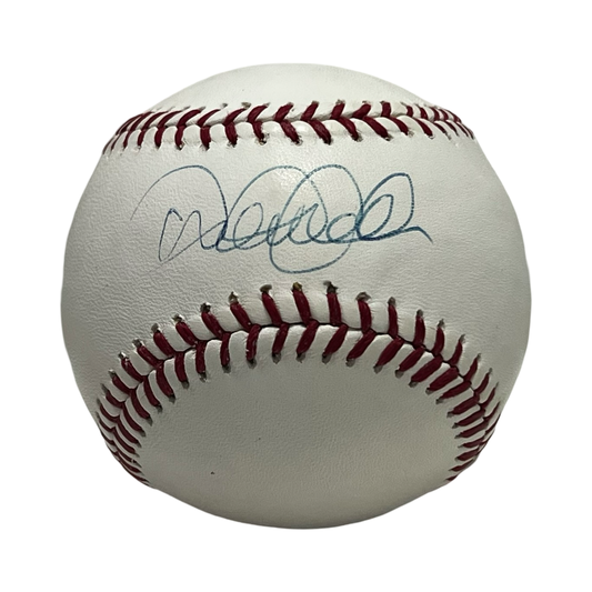 Derek Jeter Autographed New York Yankees OMLB Steiner