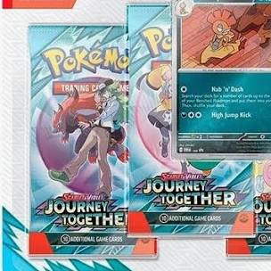 Pokemon Scarlet & Violet Journey Together - Blister Pack (3 Packs)